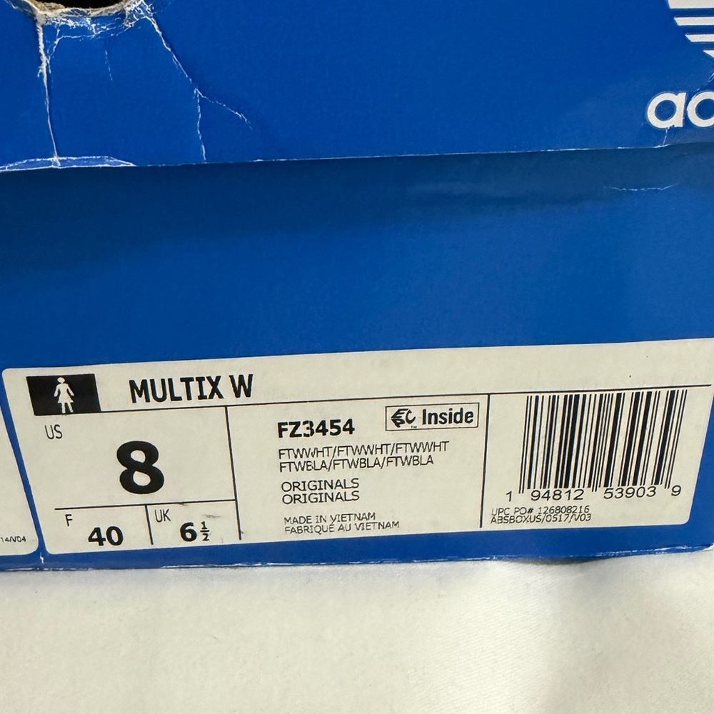 Brand New Adidas Multix W – Size 8 US, White - Picture 7 of 7